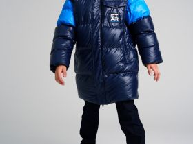 Пальто текстильное с полиуретановым покрытием для мальчиков