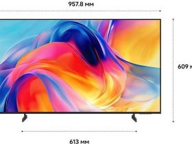 Телевизор Samsung 43" Mini LED M70 4K, Процессор Mini LED, Smart ТВ (2026) UE43M70HAUXPY черный