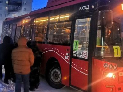 В Якутске на маршрут № 1 с февраля вышли муниципальные автобусы