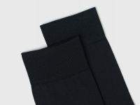 Носки из мерсеризованного хлопка, Черный