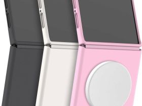 Чехол Araree Aero Flex М для Galaxy Z Flip8 бежевый