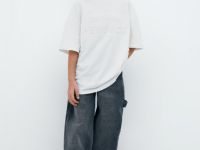 Футболка с объёмным принтом для девочек, Белый