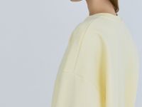 Свитшот с вышивкой, Желтый