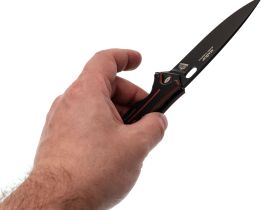 Складной нож НОКС Майор, сталь VG10, рукоять G10, черно-красный