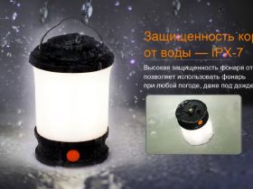 Фонарь Fenix CL30R, черный