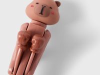 Коричневая боксирующая ручка с капибарой Глория Джинс