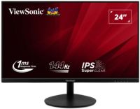 Монитор 23,8" Viewsonic VA24E2-H 1920x1080, IPS LED, 16:9, матовая, 1000:1, 250cd, 178гр/178гр, 144Hz, HDMI, VGA, черный