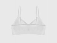 Базовый топ с вкладышами, Белый