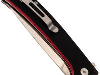 Складной нож Амур Техно малый, сталь N690, рукоять G10 черно-красный