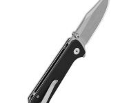 Складной нож QSP Grebe, сталь Sandvik 14C28N, рукоять G10, черный