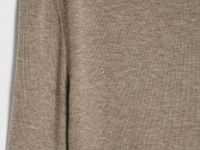 Вязаный джемпер с шерстью, Бежевый