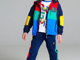 Куртка текстильная с полиуретановым покрытием для мальчиков (ветровка)