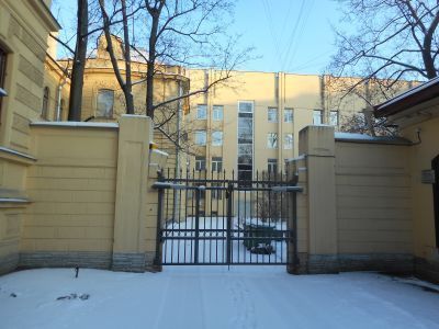 Ограда со стороны двора