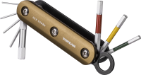 Набор инструментов компактный Topeak Hex Combo TT2558 (бронзовый)