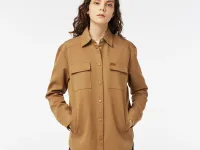 Женская рубашка Lacoste из смеси хлопка