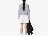 Длинные шорты Lacoste с принтом