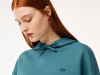 Женская толстовка Lacoste Core Active свободного кроя с капюшоном