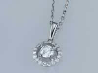 Подвеска из белого золота э4712пд04210018