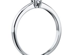 Классическое кольцо из серебра э0612кц01162900_white