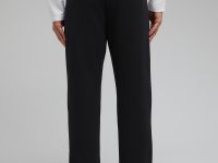 Трикотажные брюки прямого кроя