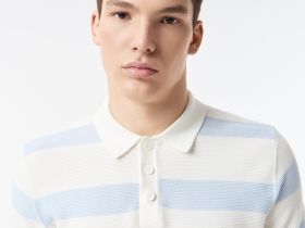 Мужское трикотажное поло Lacoste