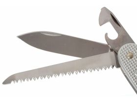 Нож перочинный Victorinox Farmer, сталь X55CrMo14, рукоять алюминиевый сплав Alox, серый