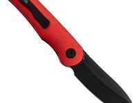 Складной нож Petrified Fish El Camino PFE16RADW, сталь N690, рукоять алюминий, красный