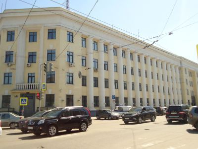 Здание, где формировался ярославский партизанский отряд