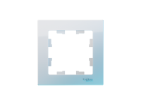 Рамка 1-постовая AtlasDesign Classic, белый