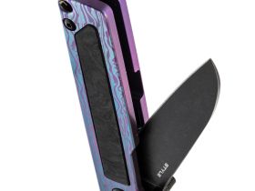Складной нож Mr.Blade Style blackwashed сталь N690, рукоять Violet Titanium
