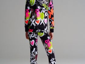 Термокомплект трикотажный для девочек: брюки, толстовка для эпизодического использования