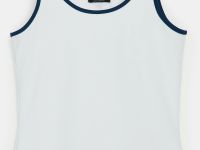 Майка с контрастной отделкой из капсулы ретро