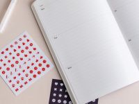 Еженедельник недатированный FALAFEL BOOKS А5 Anthracite 80гр 13x21см