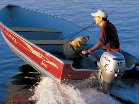 4х-тактный лодочный мотор HONDA BF 15 DK2 SHU