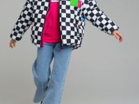 Куртка текстильная с полиуретановым покрытием для девочек