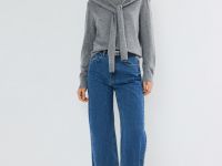 Джемпер с декором, Серый