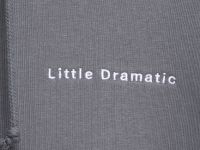 Худи с вышивкой для девочек, Серый