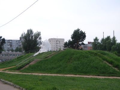 Гора "Фавор" (искуственная насыпь) с комплектом зеленых насаждений