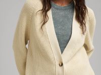 Свободный кардиган из хлопка