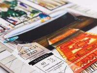 Скетчбук для маркеров Малевичъ "Sketch" А4 40 л 75 г