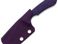 Фиксированный нож Exodus EDC Карма #3, сталь VG-10, рукоять G10, фиолетовый