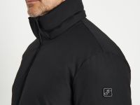 Утепленная куртка с воротником-стойкой