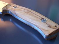 Нож Lionsteel M3 UL, сталь Niolox, рукоять оливковое дерево