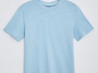 Футболка из хлопка свободного силуэта