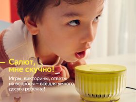 Умная колонка SberBoom Mini 2 с Салютом «Квантовый чёрный»