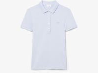 Женское поло Lacoste приталенного кроя из эластичного хлопка