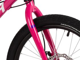 Детский велосипед Novatrack Katrina 20 Disc, год 2025, цвет Красный-Фиолетовый