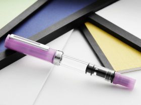Ручка перьевая TWSBI ECO Glow, Фиолетовый, 1.1