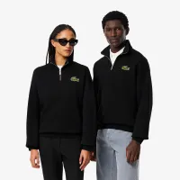 Толстовка Lacoste унисекс с молнией и высоким воротом