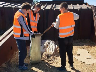 Студотряд на благоустройстве приполярного города